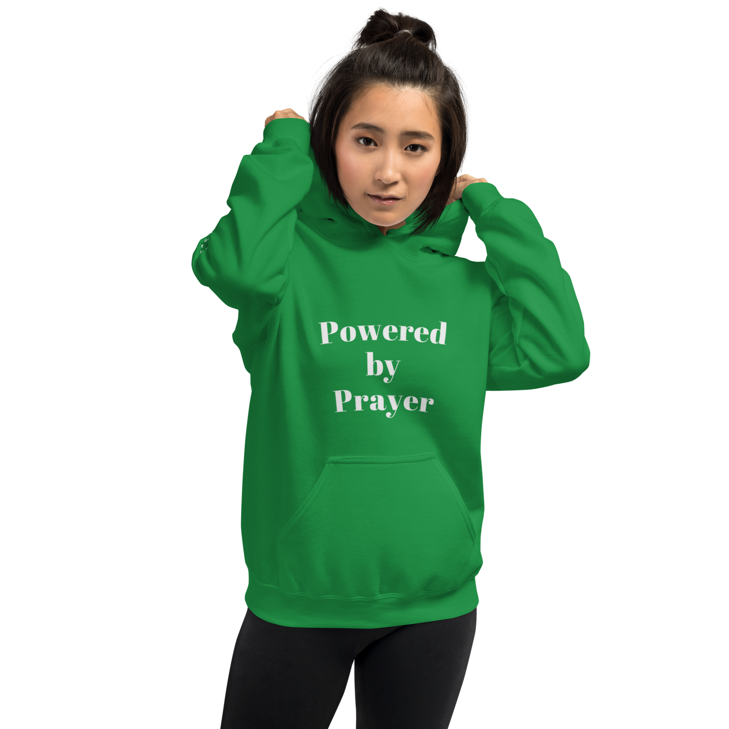 Powered by Prayer Hoodie